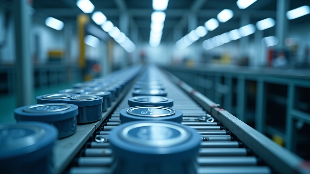 Baterie a lithiové články v průmyslové výrobě s kvalitativní kontrolou